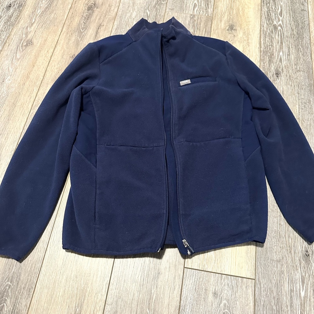 Women’s Navy Blue Fleece Jacket